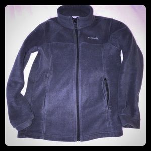 Columbia zip up fleece jacket